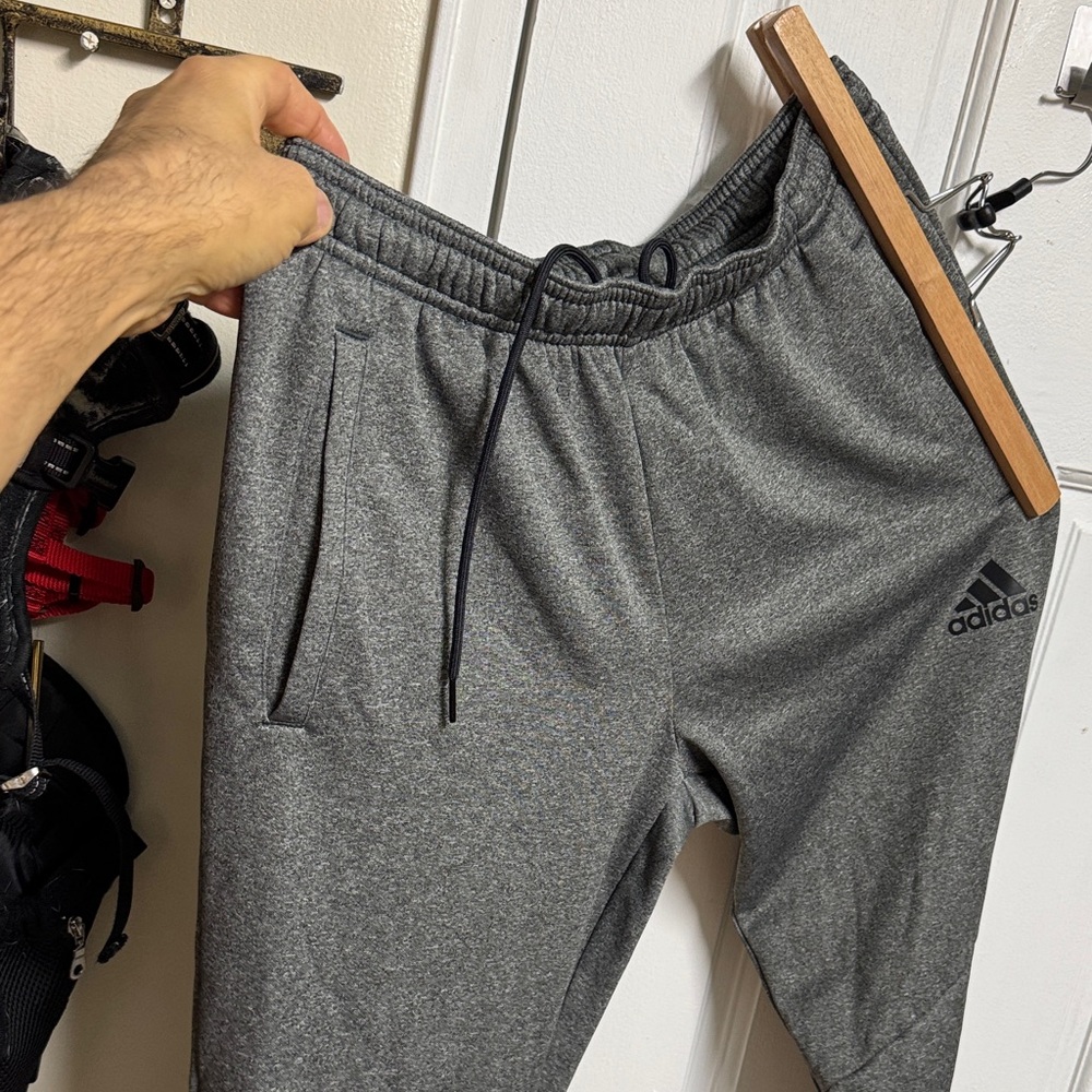 Adidas Charcoal Athletic Pants